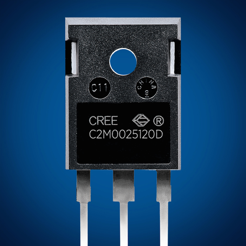 Cree claims first silicon carbide 1200V/25mΩ MOSFET in a TO-247